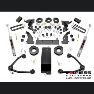 Chevy Silverado 1500 4WD Combo Lift Kit w/ Upper Control Arms - 4.75" Lift - Cast Aluminum